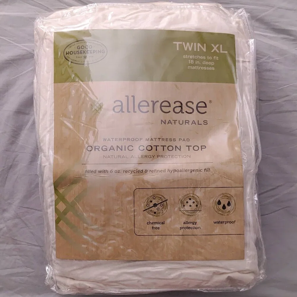 Allerease organic mattress protector - Picture 2 of 4
